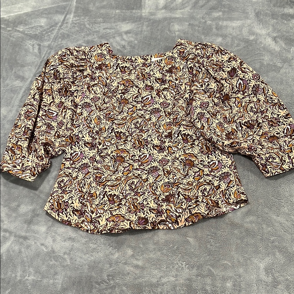 Floral Print Women's Top